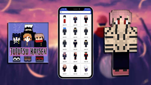 Skin Jujutsu Kaisen For Minecraft screenshot 2