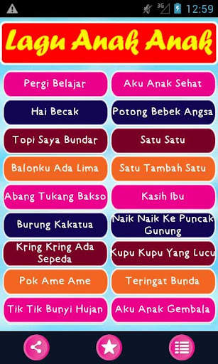 Lagu Anak Anak Indonesia Offli screenshot 3