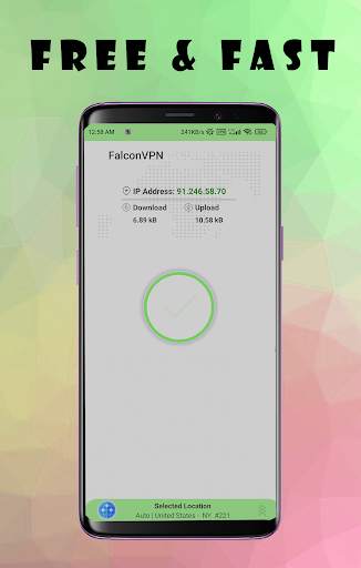 Falcon VPN screenshot 2
