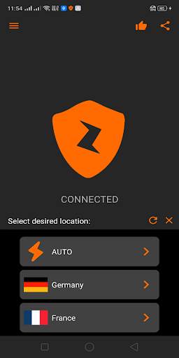 z vpn:fast gaming & web access screenshot 1