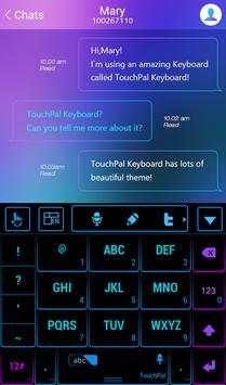 TouchPal Neon Light Theme screenshot 5