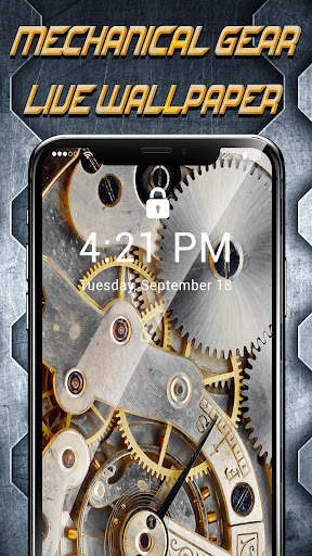Mechanical Gear APUS Live Wallpaper screenshot 2
