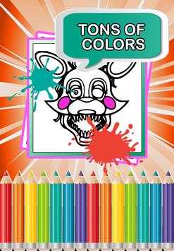 Five Nights FNAF Coloring Game screenshot 2