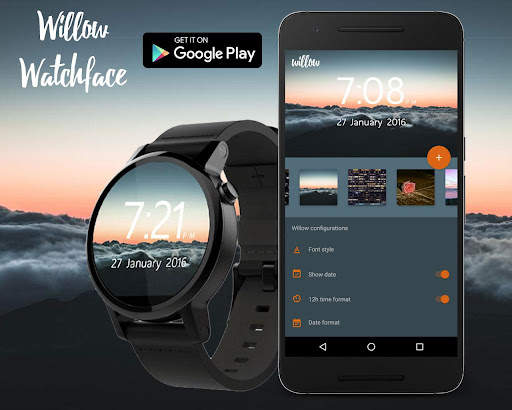 Willow - Photo Watch face screenshot 7