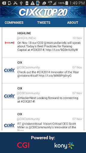 CIX 2014 screenshot 4