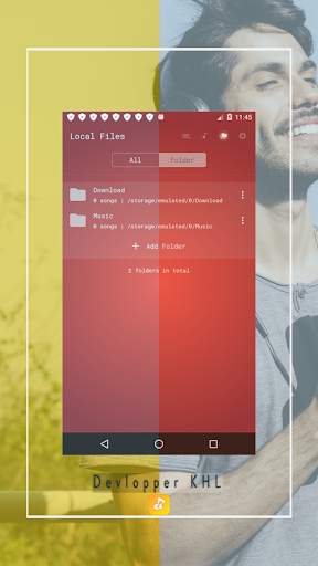SnapMusic - Mp3 Music Player screenshot 1