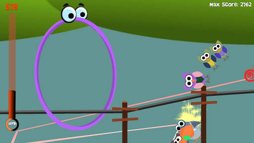 Hula Hoop VS Birds स्क्रीनशॉट 2