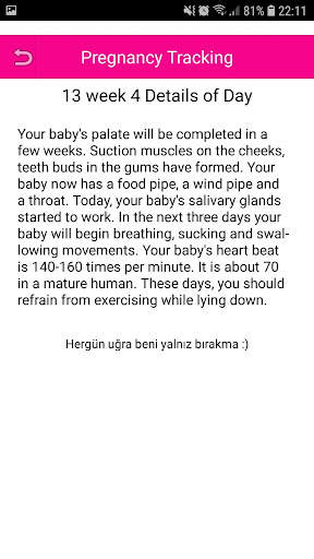 Pregnancy Tracker screenshot 2