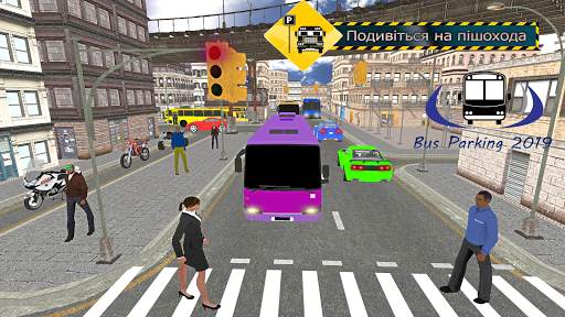 xe buýt đỗ xe: miễn phí tàu điện xe buýt Trò chơi screenshot 1