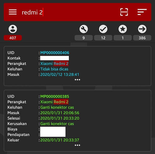 Mobile Workshop (Manager) screenshot 2