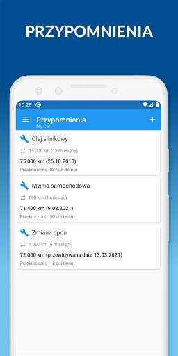 Moje auto: Dziennik paliwa screenshot 7