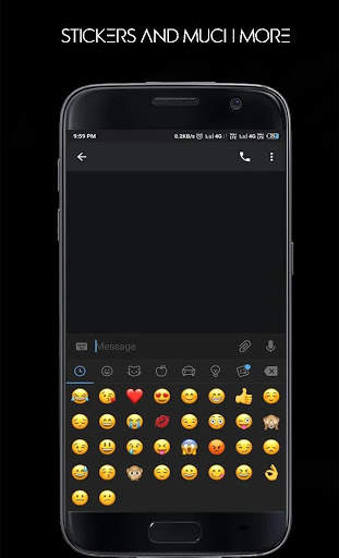 Black Messenger - A Dark Mode Messenger screenshot 5