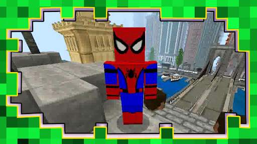 Spider-Man Minecraft Game Mod screenshot 1