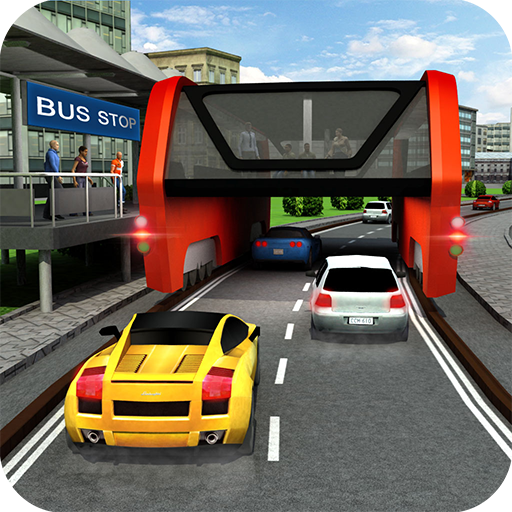 Real Elevated Bus Simulator 3D icon