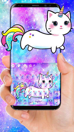 Cute Kawaii Kitty Keyboard screenshot 1