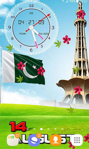 Pakistan Flag Live Wallpaper screenshot 4