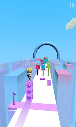 Surfer Boy On Cube 3D screenshot 7