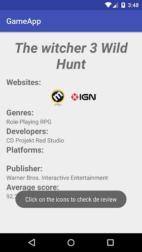 GameApp screenshot 4