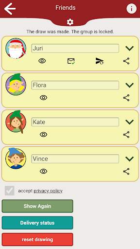 Secret Santa App screenshot 8
