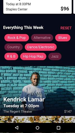 Shortlist – Tickets to Music,  screenshot 2