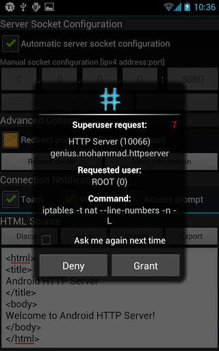 HTTP Server screenshot 3