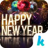 New Year Emoji Keyboard Colors 1.0