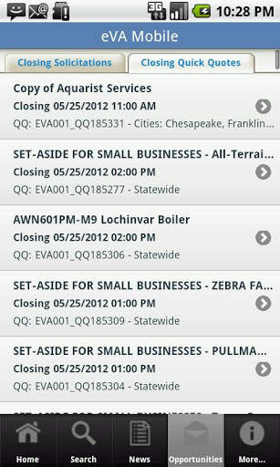 eVA Mobile 4 Business screenshot 4