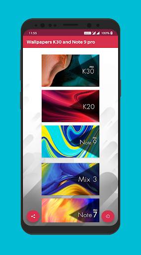 Wallpaper Redmii Note 9 Pro and  K30 Pro screenshot 2