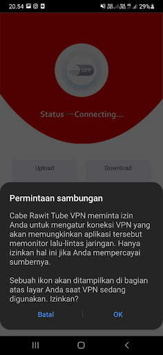 Cabe Rawit Tube VPN screenshot 3