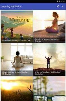MORNING MEDITATION screenshot 1