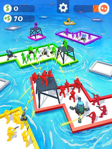 War of Rafts: Crazy Sea Battle screenshot 9