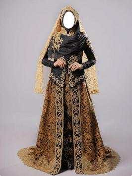 Indonesian Desinger Hijab Wedding Dress Frames screenshot 5