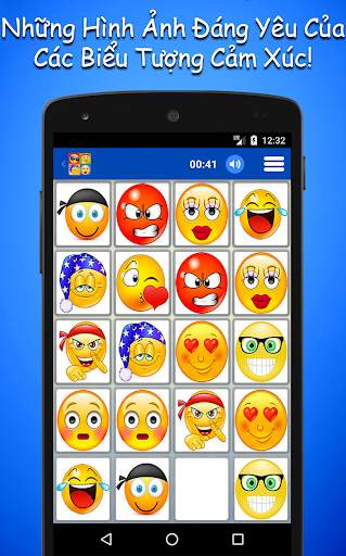 Trò chơi Trí nhớ Biểu tượng cảm xúc cho Trẻ em screenshot 1