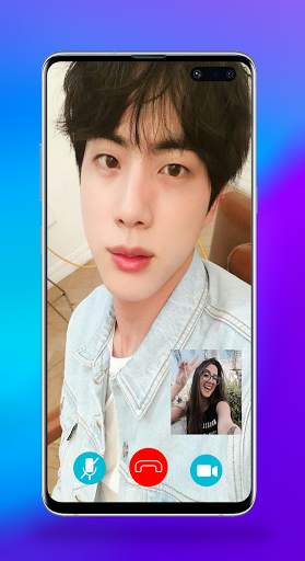 Jin Call You - BTS Jin Fake Video Call screenshot 3