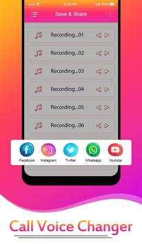 Call Voice Changer -Voice Changer App screenshot 5