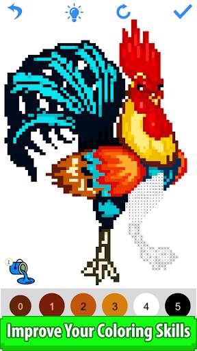 Pixly - Paint by Number,Pixel Art,Sandbox Coloring screenshot 10