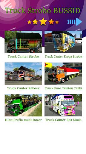 Mod Truck Strobo Bussid Terbaru screenshot 2