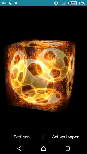 Ball Cube Live Wallpaper screenshot 3