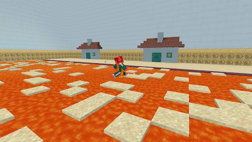 Playing Squid in Minecraft PE screenshot 3