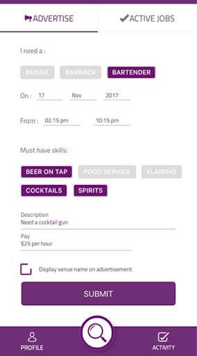 Rockstars App screenshot 1