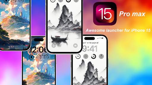iPhone 15 Launcher for Android screenshot 3