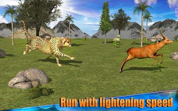 Angry Cheetah Simulator 3D скриншот 10
