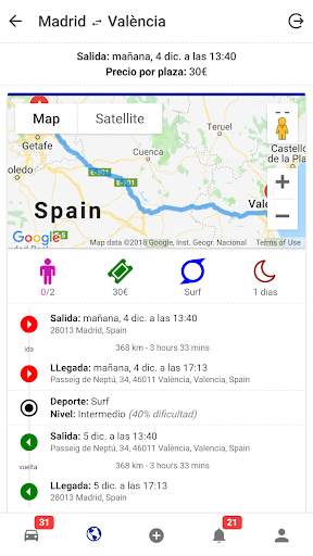 RidersPlan screenshot 3