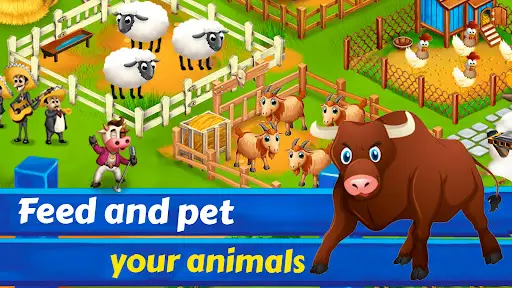 Big Farm - Jeu de Ferme Ville screenshot 3