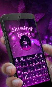 Shining Fairy Keyboard Theme screenshot 4