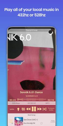 432 Player Pro - Lossless 432hz Audio Music Player 7 تصوير الشاشة