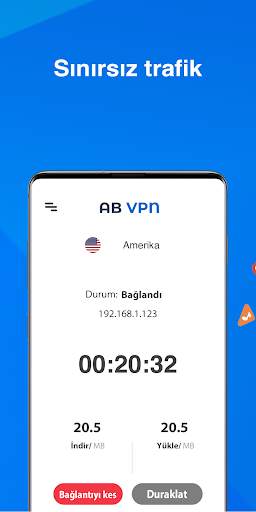 AB VPN - Ücretsiz Hızlı ve Güvenli VPN Hizmeti screenshot 5