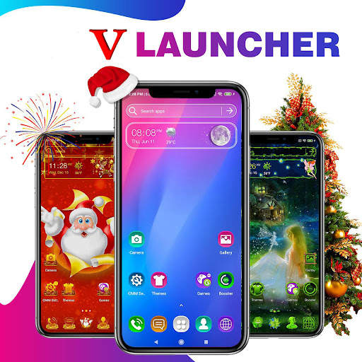V Launcher 3D Theme & HD Wallpaper screenshot 5