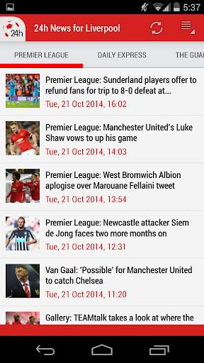 24h News for Liverpool screenshot 2