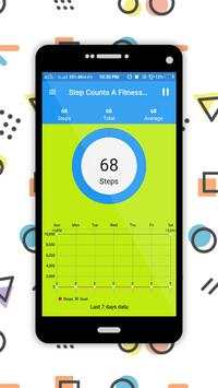 Step Counts ( A Fitness App ) screenshot 2